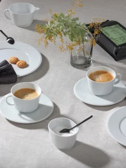Clearance Meissen Tasses à expresso avec sous-tasses en porcelaine Vitruv, 2 pièces