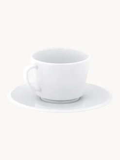 Clearance Meissen Tasses à expresso avec sous-tasses en porcelaine Vitruv, 2 pièces