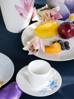 Clearance Meissen Tasses à expresso avec sous-tasses en porcelaine Cosmopolitan, 2 pièces