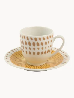 Outlet Villa D'Este Home Tivoli Tasses à expresso avec sous-tasses Marea, 6 élém.
