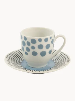Outlet Villa D'Este Home Tivoli Tasses à expresso avec sous-tasses Marea, 6 élém.