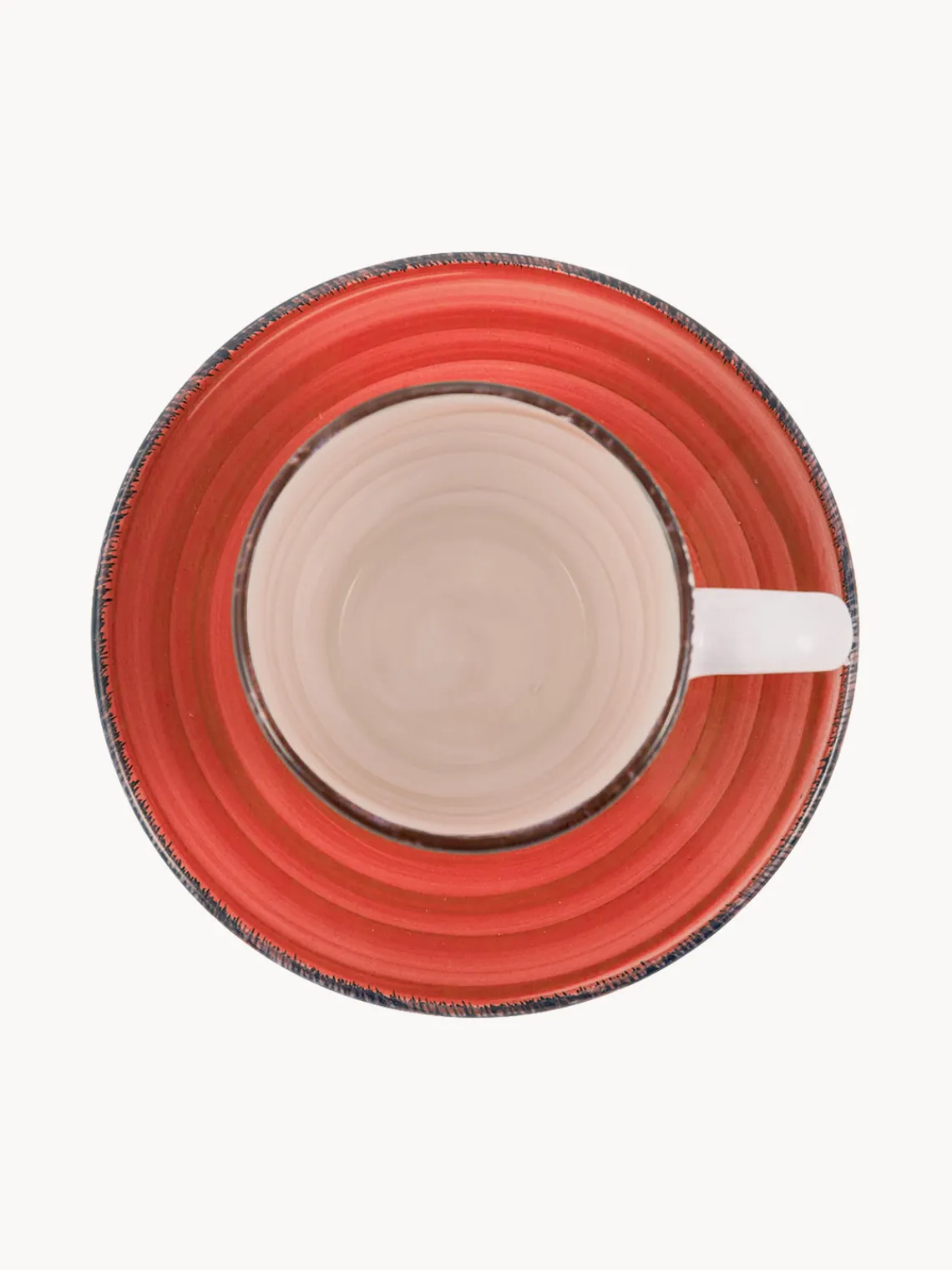 Best Villa D'Este Home Tivoli Tasses à expresso peintes à la main avec sous-tasses Baita, 6 élém. Multicolore