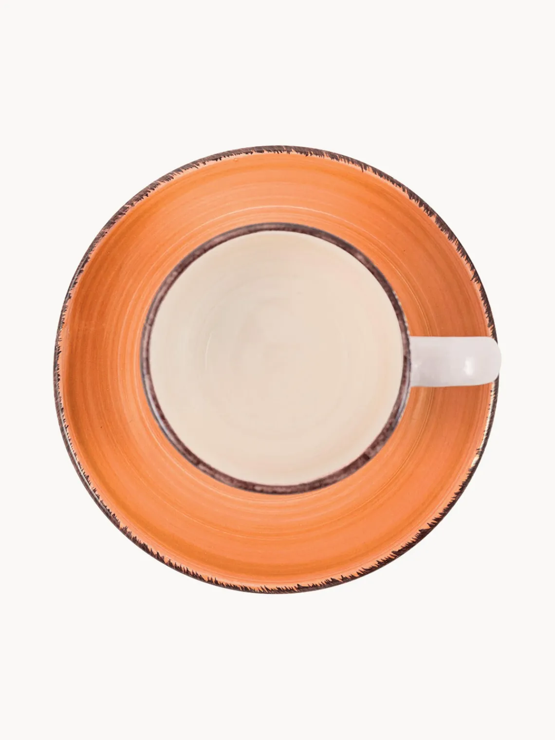 Best Villa D'Este Home Tivoli Tasses à expresso peintes à la main avec sous-tasses Baita, 6 élém. Multicolore