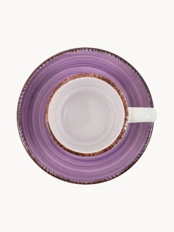 Best Villa D'Este Home Tivoli Tasses à expresso peintes à la main avec sous-tasses Baita, 6 élém. Multicolore