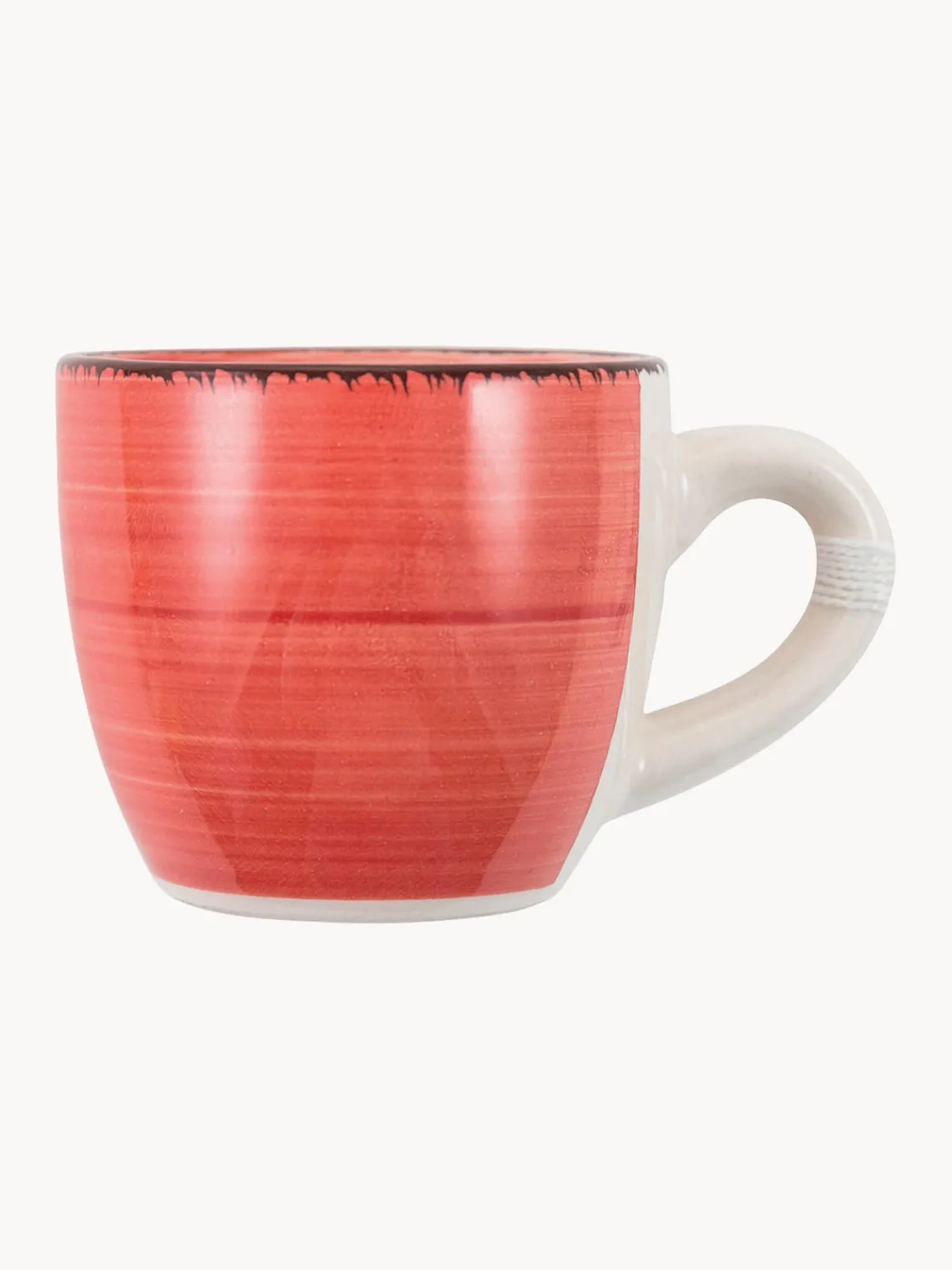 Best Villa D'Este Home Tivoli Tasses à expresso peintes à la main avec sous-tasses Baita, 6 élém. Multicolore