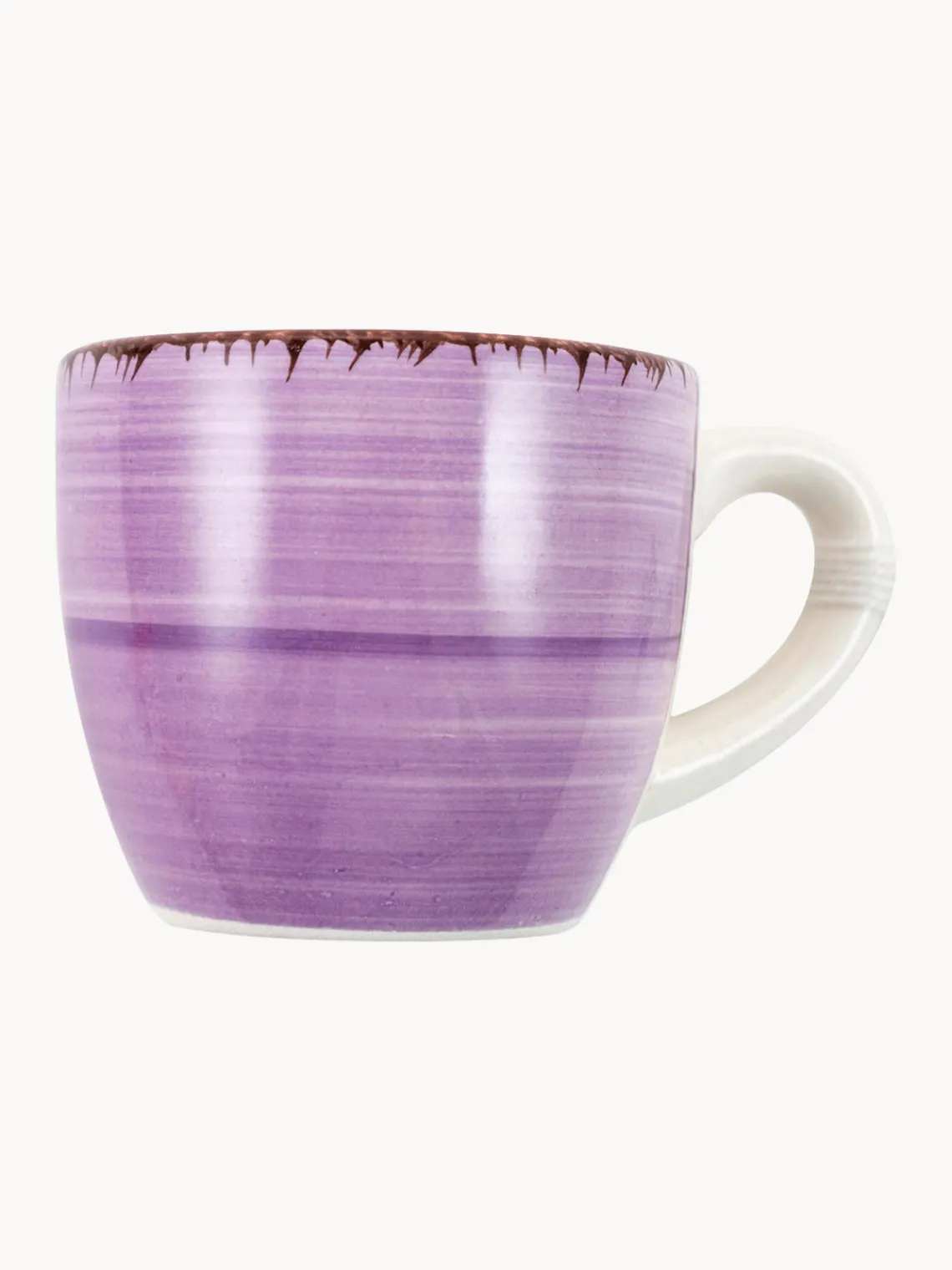 Best Villa D'Este Home Tivoli Tasses à expresso peintes à la main avec sous-tasses Baita, 6 élém. Multicolore