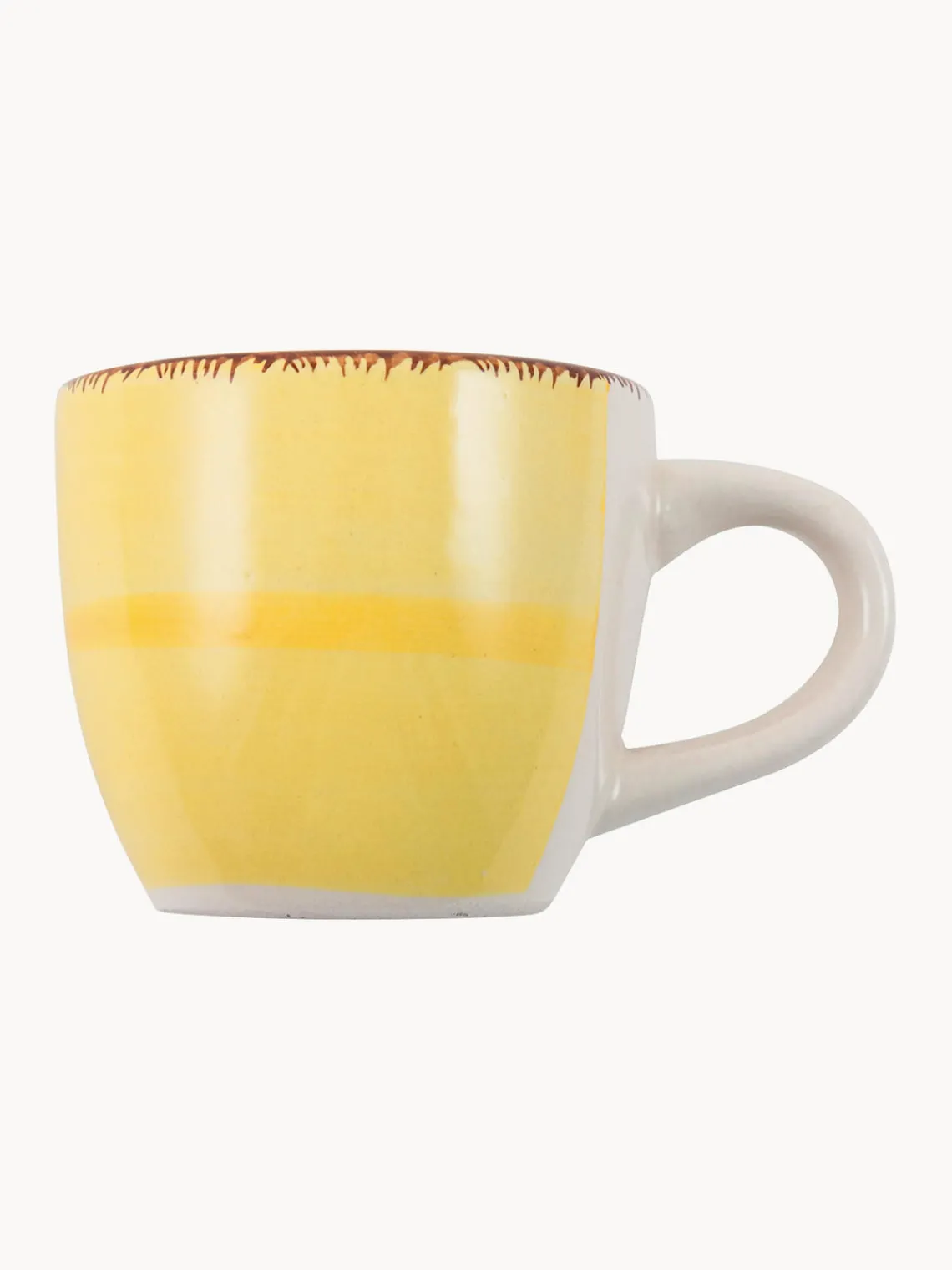 Best Villa D'Este Home Tivoli Tasses à expresso peintes à la main avec sous-tasses Baita, 6 élém. Multicolore