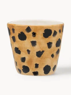 Outlet Anna + Nina Tasses à expresso peintes à la main Leopard, 2 pièces