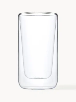 New blomus Tasses à macchiato double paroi Nero, 2 pièces