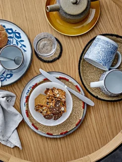 Discount Bloomingville Tasses artisanales avec motif floral Molly, 3 élém.