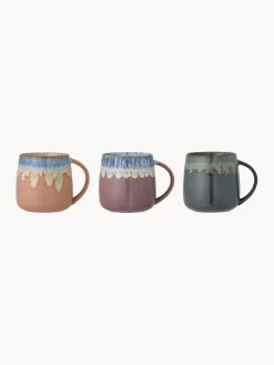 Sale Bloomingville Tasses artisanales avec émail réactif Cloe, 3 élém.