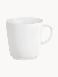 Discount Meissen Tasses artisanales en porcelaine Vitruv, 2 pièces Blanc