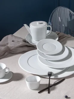 Discount Meissen Tasses artisanales en porcelaine Vitruv, 2 pièces Blanc