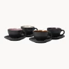 Clearance BITZ Tasses avec sous-tasse Etsy, 4 élém.
