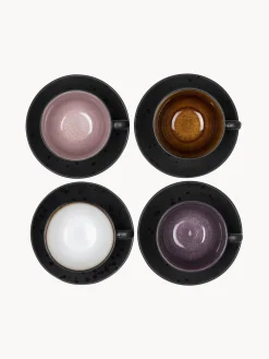 Clearance BITZ Tasses avec sous-tasse Etsy, 4 élém.