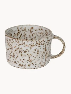 Fashion Olsson & Jensen Tasses avec sous-tasses avec émail réactif Salt, 6 pièces