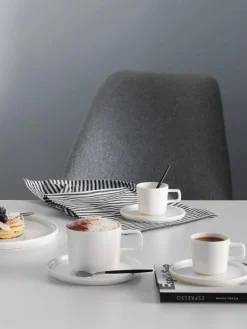 Online ASA Selection Tasses avec sous-tasses en porcelaine Oco, 6 élém.