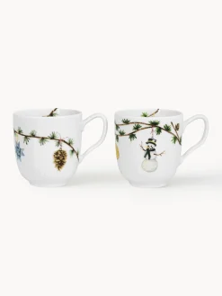 Online KÄHLER Tasses en porcelaine faites main Hammershøi, 2 élém.
