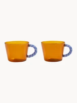 Online &k Amsterdam Tasses en verre borosilicate Duet, 2 pièces