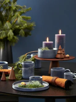 Clearance ASA Selection Tasses émaillées Gobi, 6 pièces Gris-bleu