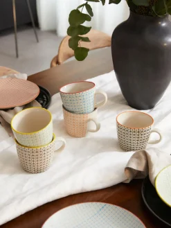 Clearance Bloomingville Tasses maison de campagne Carla, 6 élém.