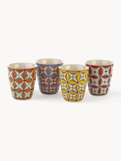 Fashion Pols Potten Tasses peintes à la main Hippi, 4 élém.