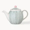 Discount Bloomingville Théière anglaise peinte à la main Maya, 1,2 l