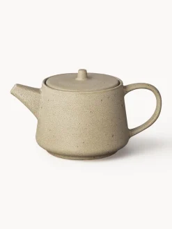 Clearance blomus Théière artisanale Kumi, 1 L Beige clair