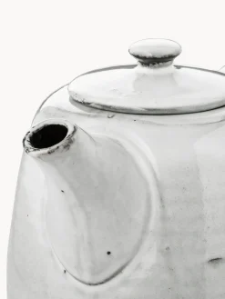 Clearance Broste Copenhagen Théière artisanale Nordic Sand, 1,3 L Gris clair, chiné
