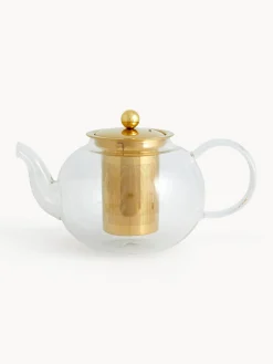 Hot Nordal Théière en verre avec passoire à thé Chili, 1 L