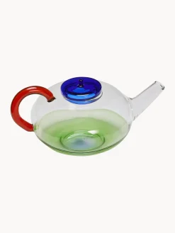 New Hübsch Théière soufflée bouche NoRush, 900 ml