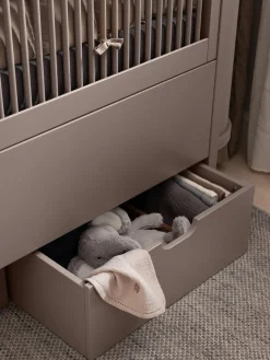 Hot Sebra Tiroir de lit en bois avec roulettes Baby & Junior