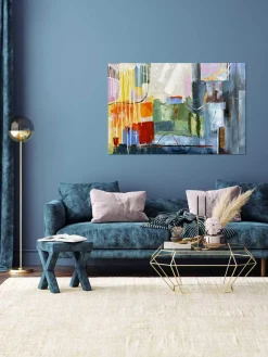 Online Agave Toile peinte à la main Pittura Astratta