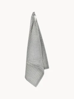 Best The Organic Company Torchon en coton bio Joseph Blanc, anthracite
