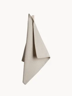 Best The Organic Company Torchon en coton bio Joseph Beige clair, vert menthe