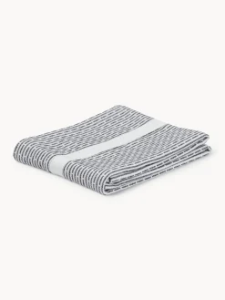 Discount The Organic Company Torchon en coton bio Lupin Blanc, anthracite