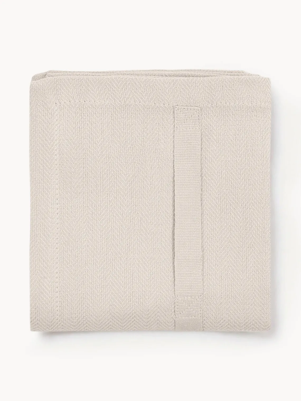 Outlet The Organic Company Torchon en coton bio Tangled Beige clair