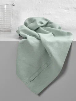 Discount The Organic Company Torchon en coton bio Tangled Vert sauge