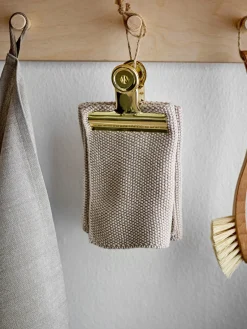 Fashion Södahl Torchons en coton Soft, 3 pièces Beige clair