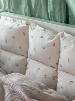 New Sebra Tour de lit bébé Kapok Blanc, vert
