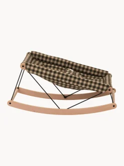 Clearance Nobodinoz Transat bébé en hêtre Growing Green Bois de hêtre, vert olive, damier