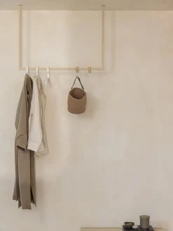 Best Metallbude Tringle à vêtements en métal Rubi Beige