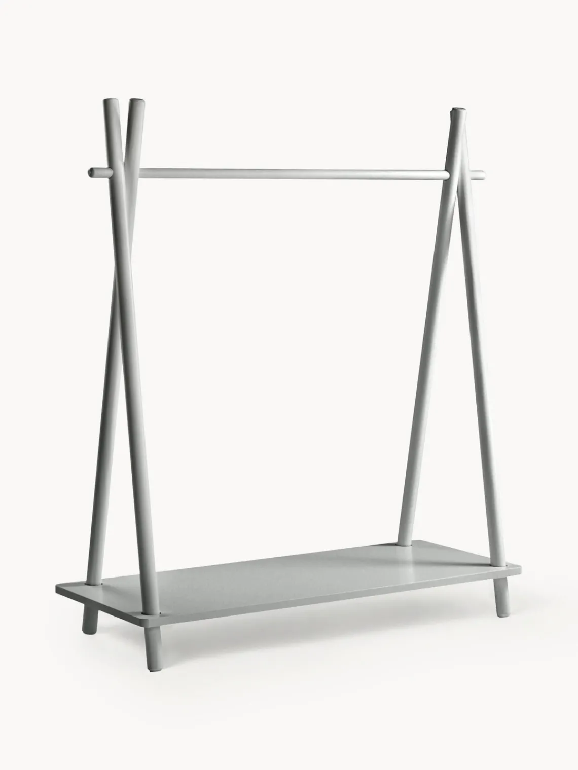 Online Jotex Tringle à vêtements pour enfant Alicante Bois gris clair laqué
