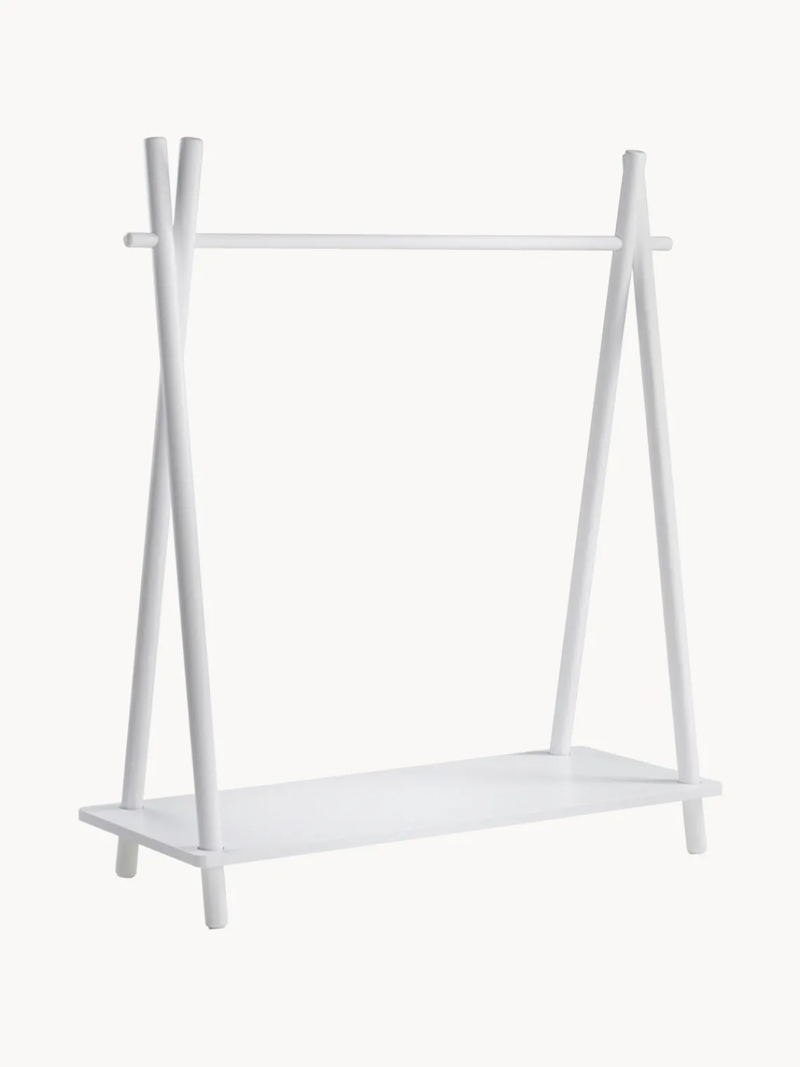 Online Jotex Tringle à vêtements pour enfant Alicante Bois blanc laqué
