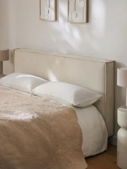 Online Westwing Collection Tête de lit matelassée Kamila Beige clair