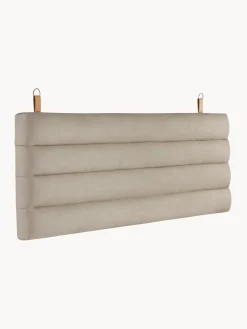 Best Jotex Tête de lit rembourrée avec suspension murale Amsterdam Tissu beige
