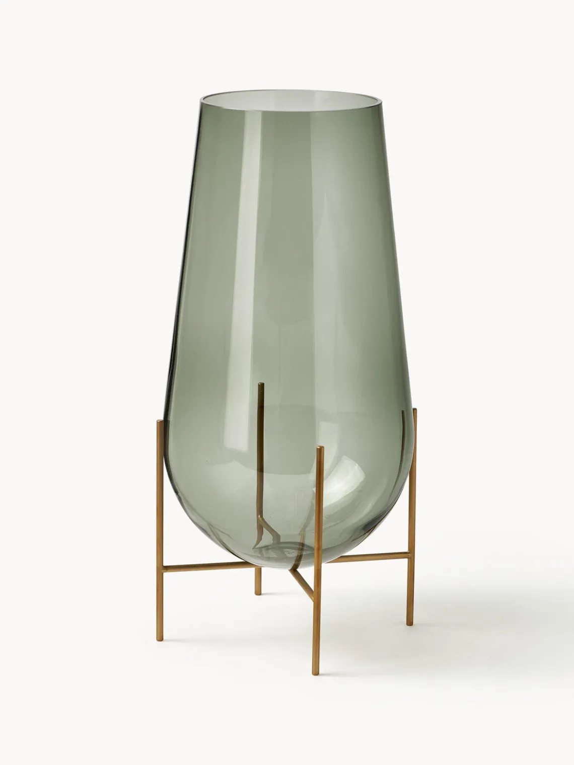 Sale Audo Copenhagen Vase à poser au sol soufflé bouche Échasse, tailles variées