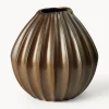 Best Broste Copenhagen Vase artisanal avec émail réactif Wide, haut. 30 cm