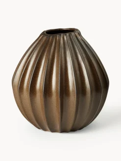 Best Broste Copenhagen Vase artisanal avec émail réactif Wide, haut. 30 cm