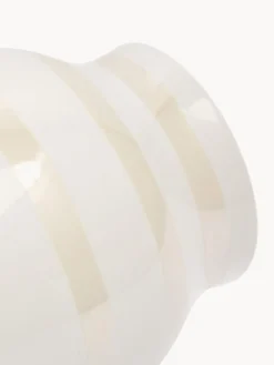 Outlet KÄHLER Vase artisanal en céramique Omaggio, haut. 20 cm Beige clair, blanc cassé
